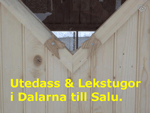 utedass och lekstugor
